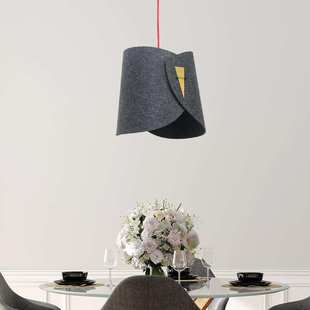2030 北欧简约吊灯毛毡吸音现代创意设计师款 民宿咖啡厅吊灯
