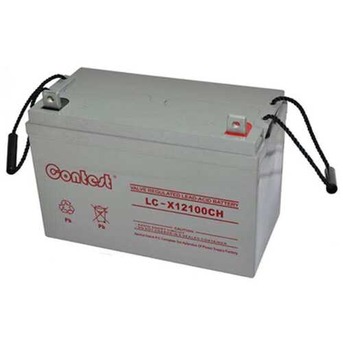 Contest康迪斯蓄电池LC-X12100CH 12V100AH机房配套 UPS EPS纸箱