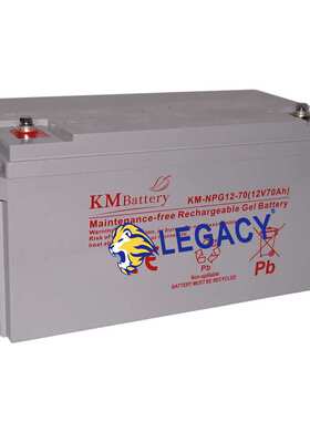 意大利KMbattery蓄电池KM NPG12-70深循环 免维护胶体电池12V70AH