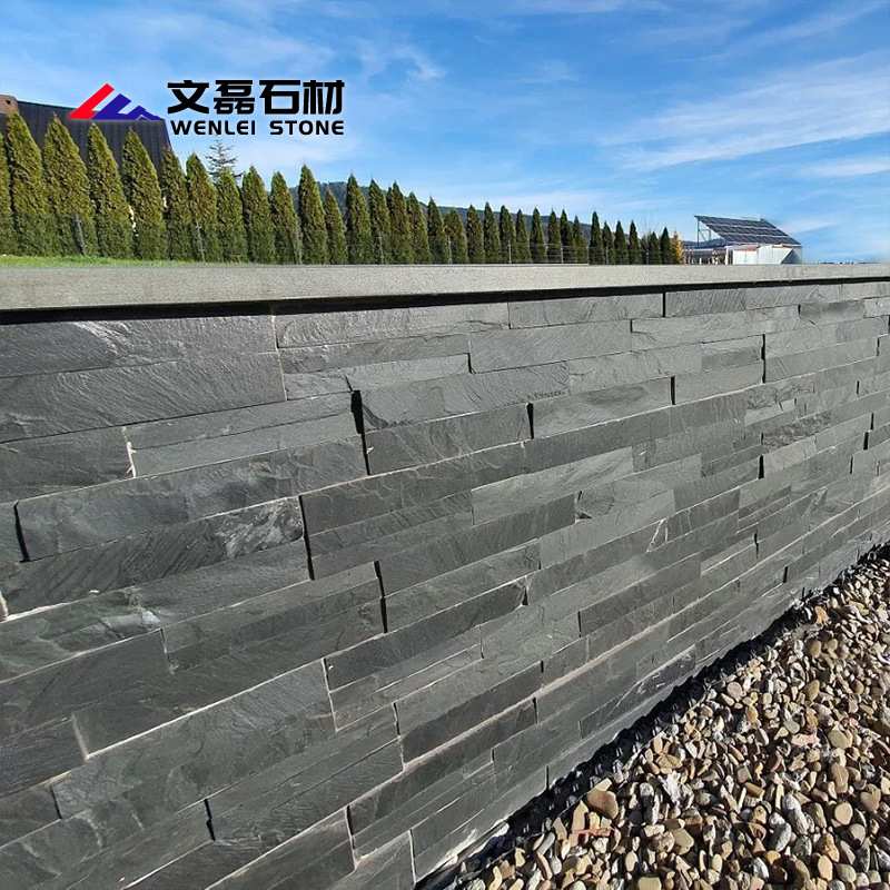 文化石墙贴组合墙砖 青石板户内户外3D立体背景墙仿古砖石材图片