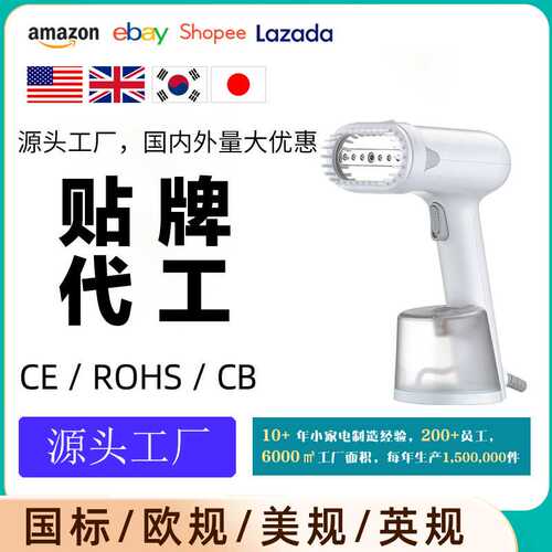 轩洁手持挂烫机蒸汽家用便携式大功率蒸汽刷平烫挂烫熨斗
