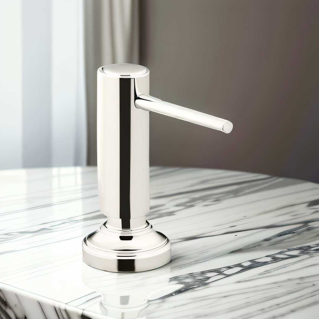 美式全铜手按式厨房水槽皂液器kitchen sink soap dispenser