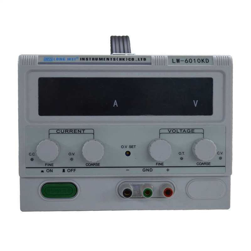 LW6010KD龙威直流稳压开关电源60V10ALED测试老化电镀电源
