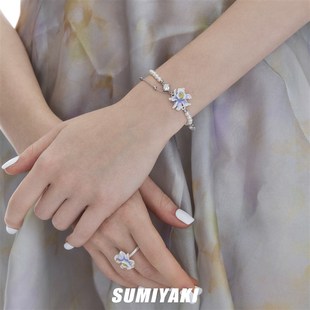 度假bi入 SUMIYeAKI 这个夏天需要一条鸢尾花手链