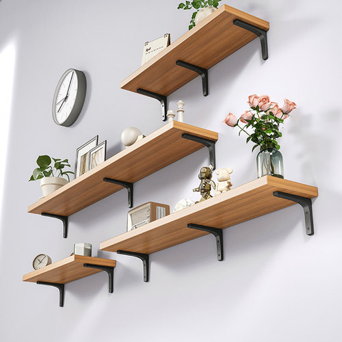 花架置物架阳台休闲区布置挂墙悬挂墙上植物架R玄关挂壁隔板摆件