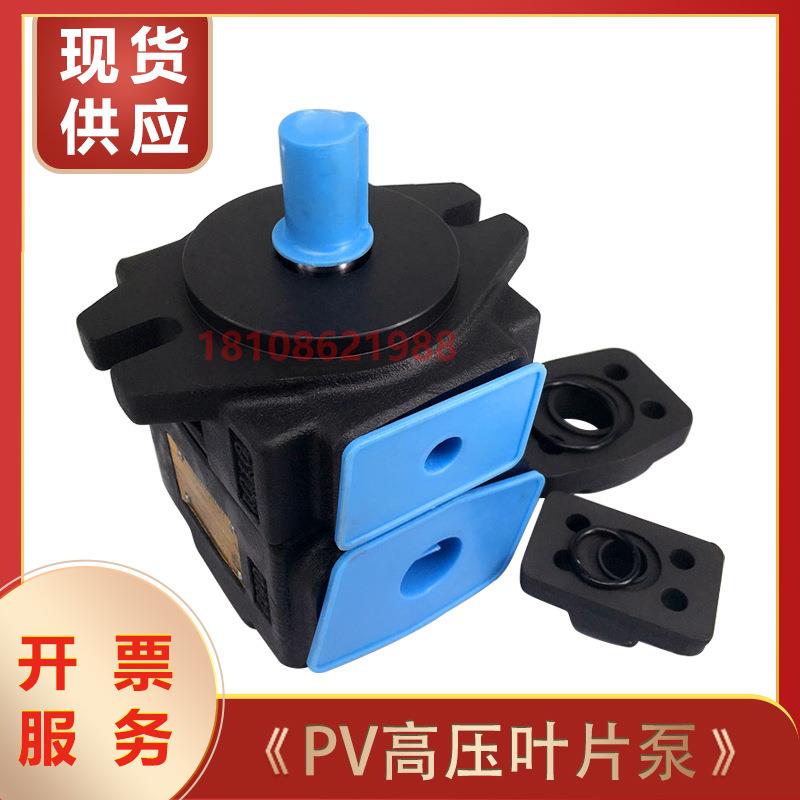 高压叶片泵PV2R1液压油泵PV2R2定量液压泵总成配件 PV2R3泵头现货