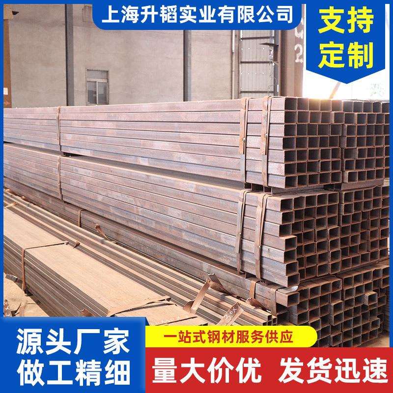 薄壁热轧方矩管Q235B矩形管 护栏钢构吊方矩管 多种型号可选