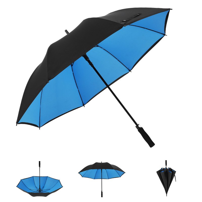高尔夫伞双层超大号迎宾伞直把大雨伞1.5米150cm直径Y特大把长柄