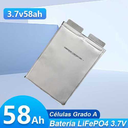 Polímero 3.7v 58ah NCM Bolsa Células 32ah 58ah 73ah 76ah