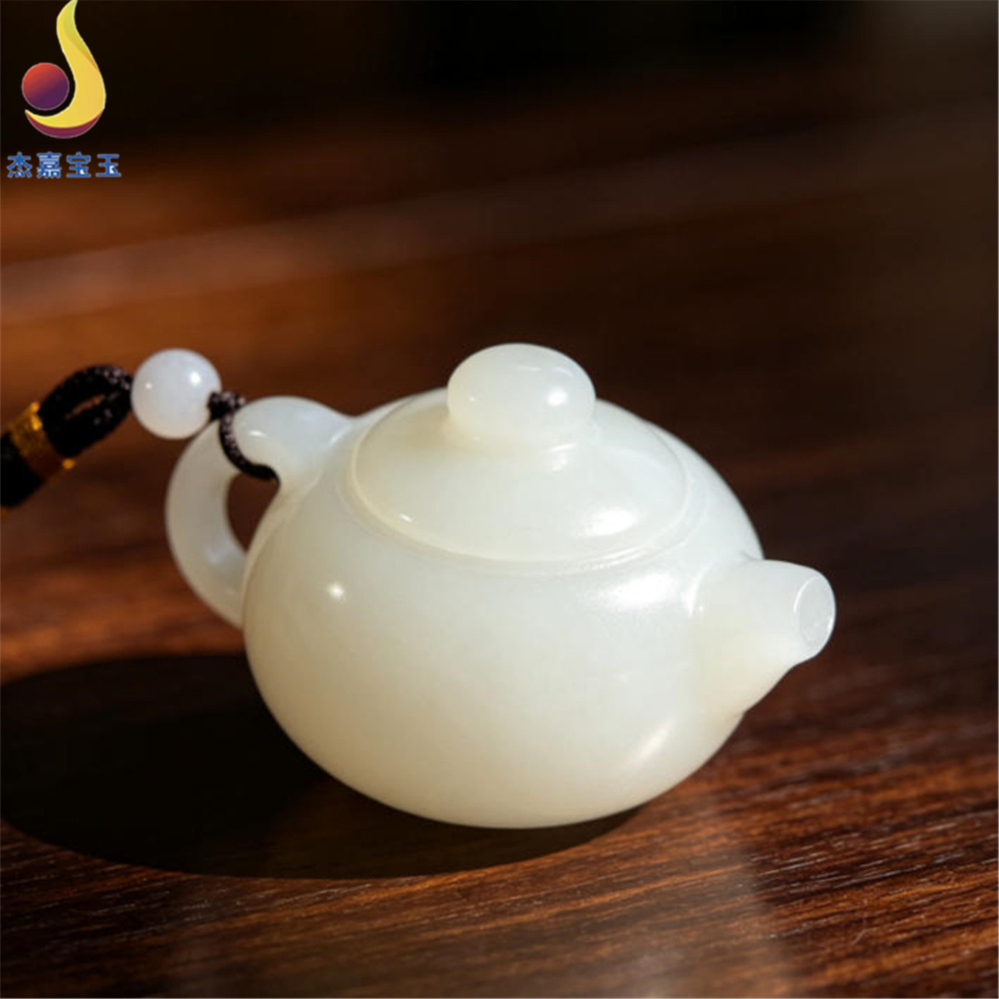 【把把胡】手工制作胡手把件雕刻玉石福壶手玩玉壶玩件男女证书