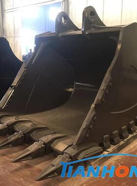 济宁天鸿 DX700挖掘机矿山岩石铲斗 高强耐磨挖斗 厂家直销
