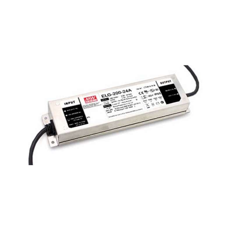 明纬过认证ELG-200系列LED智能调光0-10V DALI恒流恒压开关电源