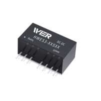 微尔WlER DC-DC 3W 模块电源 小型SIP封装 HWES3-05D12