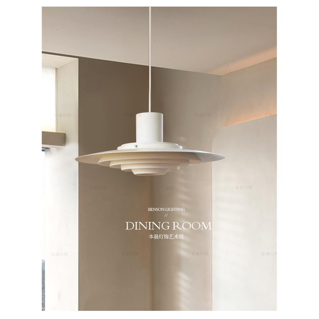 丹麦设计师岛台PH5可移位餐厅飞碟吊灯现代简约极简吧台餐桌灯具