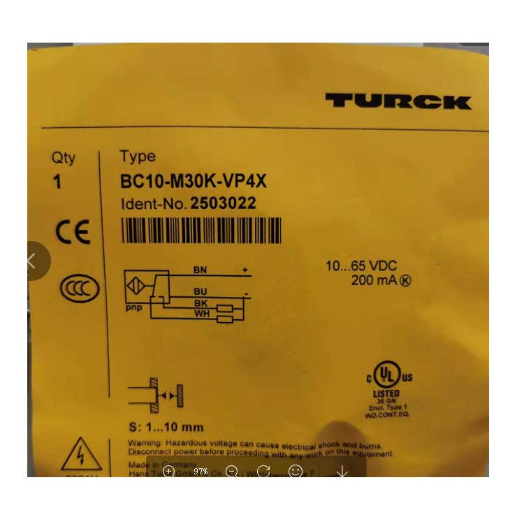 TURCK图尔克接近传感器NI4-DSC26-2AP6X2-H1141