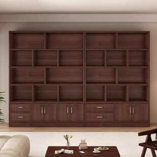 展示柜产品陈列柜落地背景柜高级感办公室奖杯收纳柜多层货架柜子