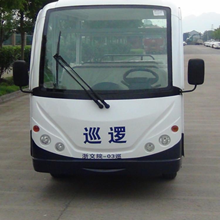 新款11座电动观光车四轮电动高尔夫球车城市巡逻车游览代步车