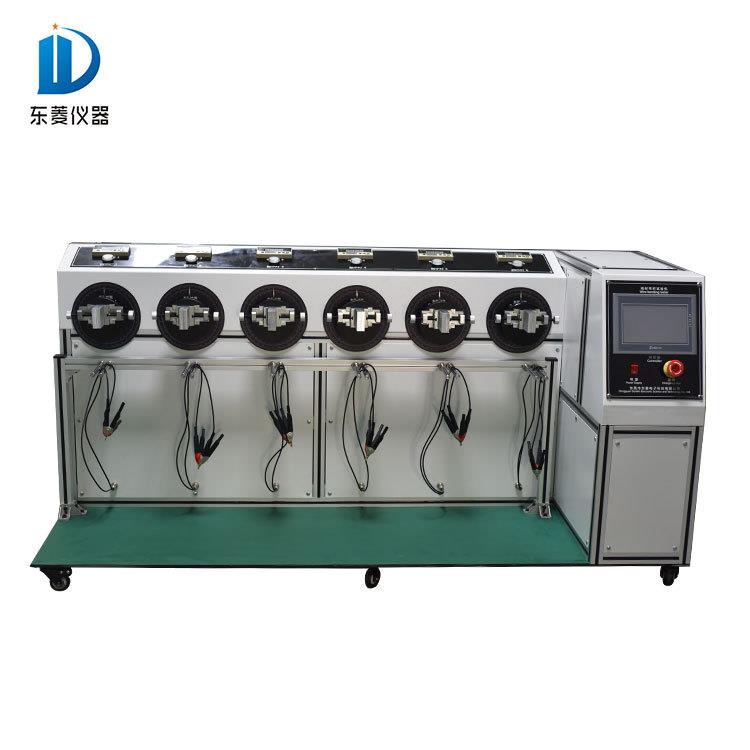 六工位线材弯折试验机USB电源线材摇摆试验机耐弯折弯曲测试仪