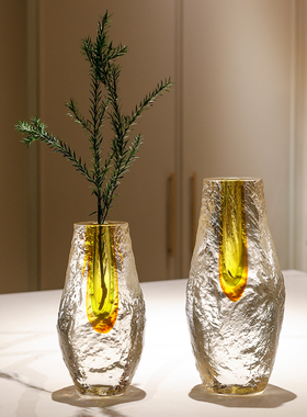 现代轻奢极简卡纳琉璃摆件软装售楼部会所玄关S客厅抽象艺术礼品