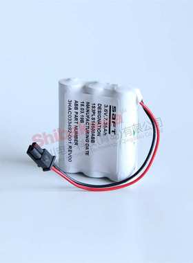 3HAC033492-001 ABB锂电池 1S3PLS14500ABB SAFT 3.6V 7.8Ah