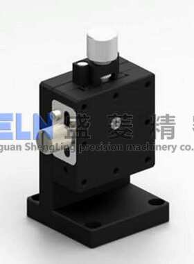 供应燕尾螺杆驱动光学手动微调台Z轴LWFV40-R/ZEG40精密滑台