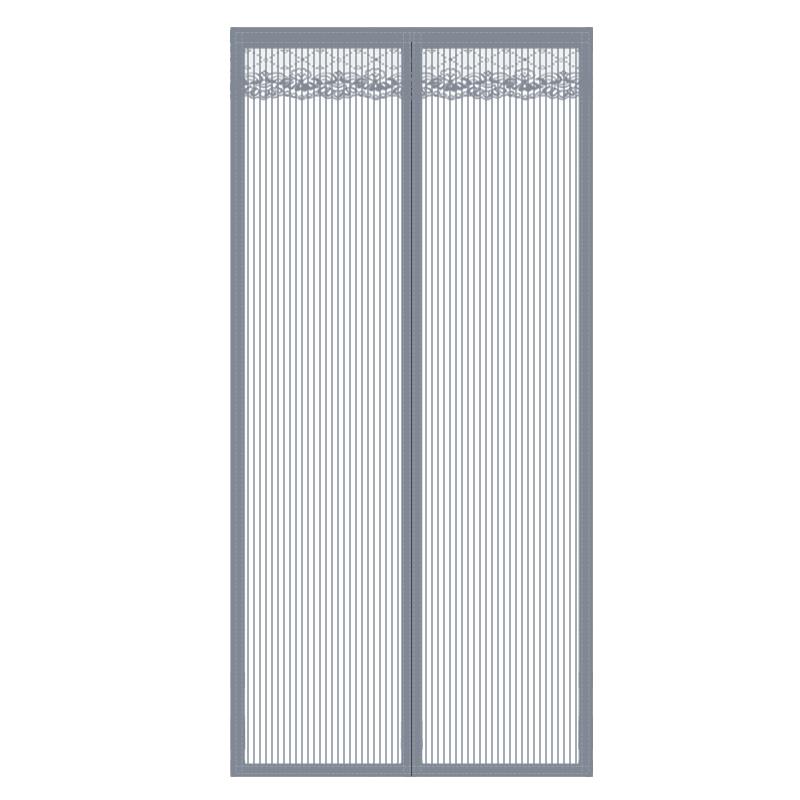 金刚网防蚊门帘隔断帘夏天家用卧室珠帘免打孔自吸磁吸纱门纱窗道