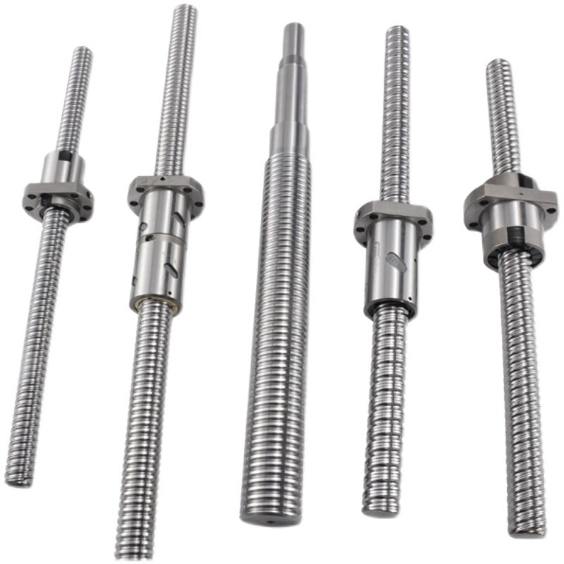 新款滚珠丝杆套装丝杠螺母副直线导轨1204丝杆滑台1605螺母配支撑