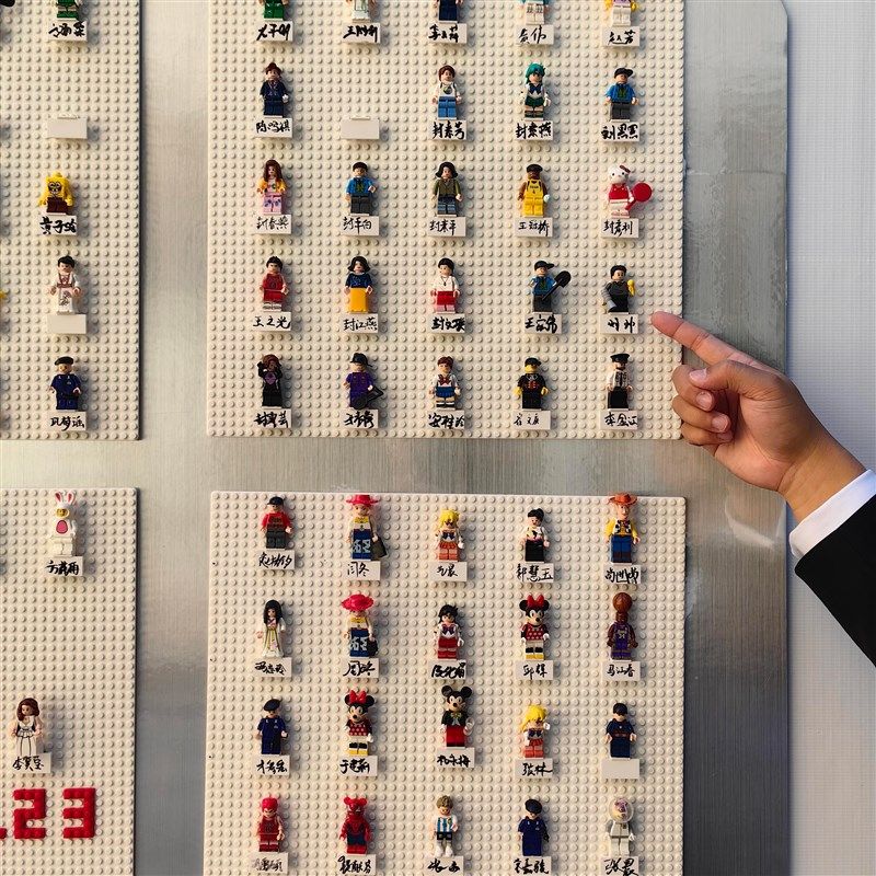 婚礼签到积木人仔小人展示盒收纳新婚礼物公司年会生日宴签名diy,玩具/童车/益智/积木/模型,普通塑料积木,淘宝优惠券,粉丝福利购,淘宝优惠卷