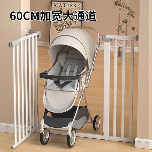 楼梯防护栏儿童安全门围栏防宠物B防儿童宝宝挡门口厨房宠物栅栏