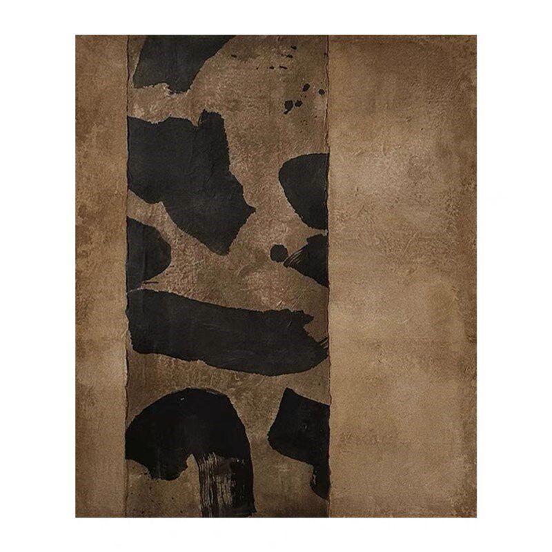 【无框画】现代侘寂客厅沙发背景抽象艺术挂画茶楼民宿酒店装饰画