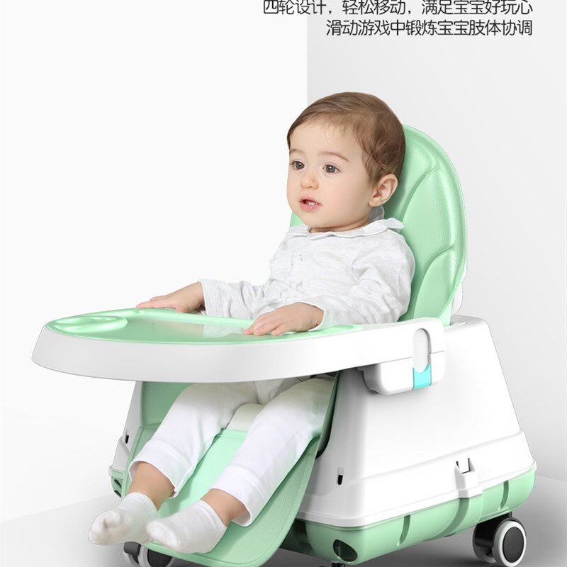 宝宝餐椅可折叠家用婴儿餐桌椅子儿童K吃饭桌坐椅新疆西藏包邮