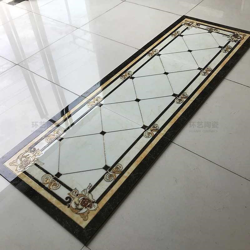 #走廊过道拼花瓷砖800宽地砖拼花客厅进门入户玄关拼花图案造型砖