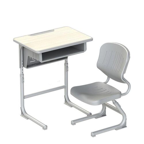 定 制 儿童学习桌椅中小学生课桌椅 学校塑料桌椅 单人可升降书桌