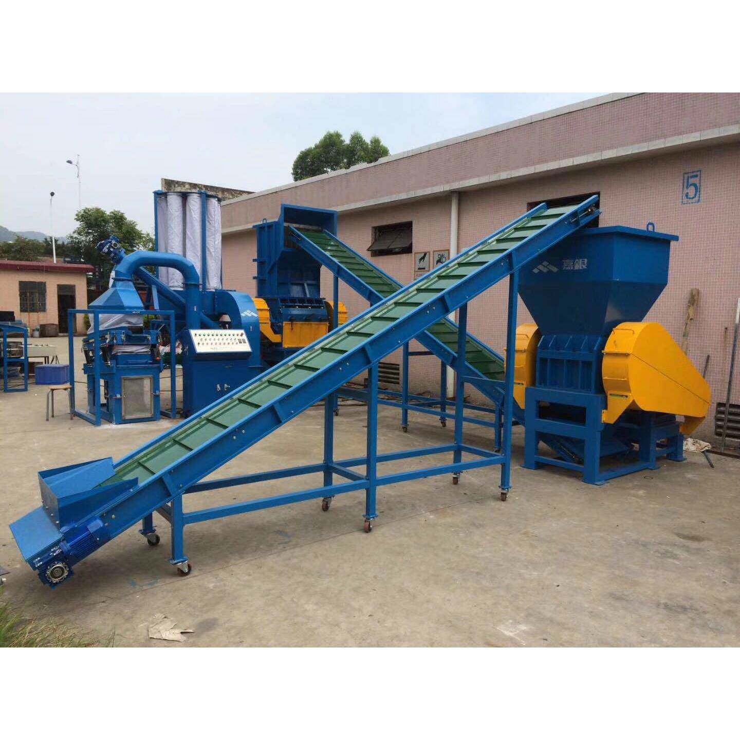 广东厂家供应全自动铜米机干式水式杂线平方线电缆破碎分选铜米机