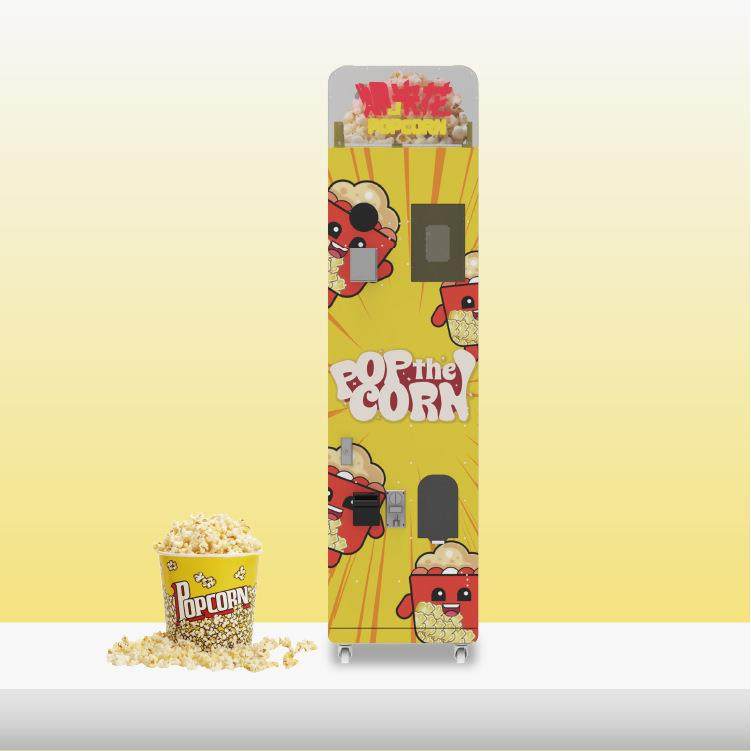 P10全自动爆米花机商用摆摊用自助售卖爆玉米苞米花膨化小成本