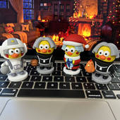 显卡支架手办坤坤太空漫游宇航员ikun手办摆件基尼鸡你太美小黑子