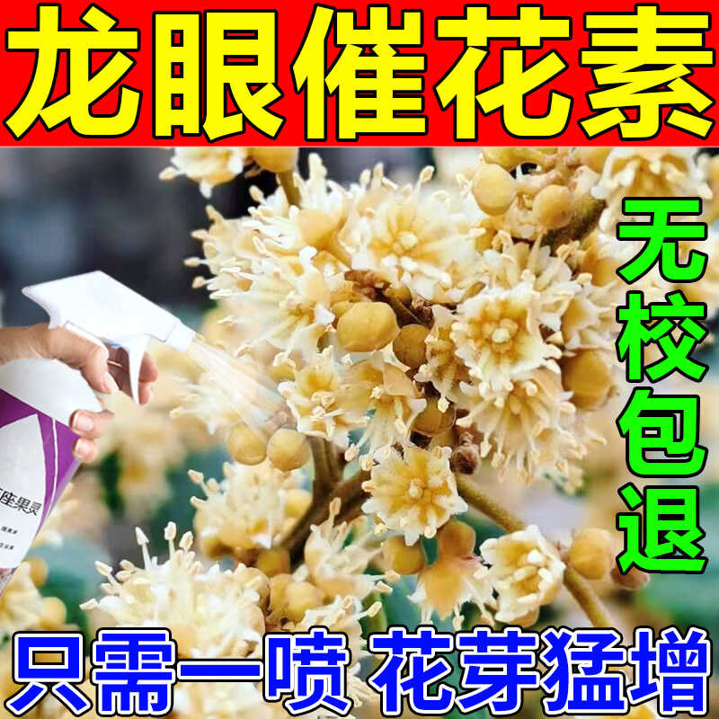 龙眼催花药丰产素保果灵