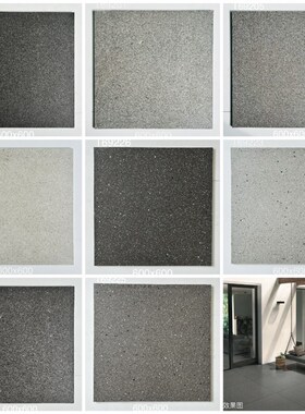 客厅瓷砖书房卧室6k00x600深灰色水磨石地砖饭厅店铺哑光防滑地砖