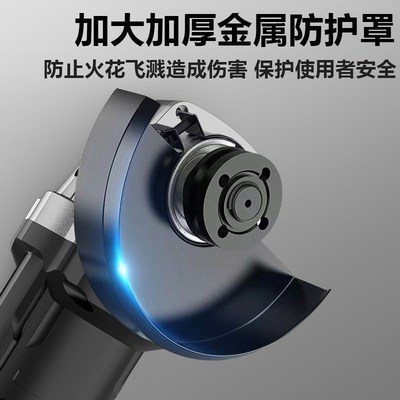 进口充电式大功j率锂电角磨机多功能家用切割机手砂轮电磨机磨光