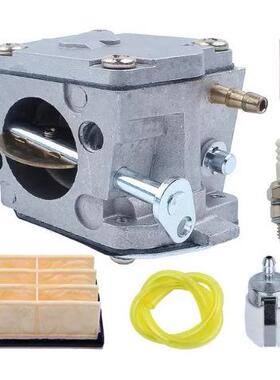 适用Husqvarna 61 266 268 272 272XP 化油器 HS254B油锯空滤套件