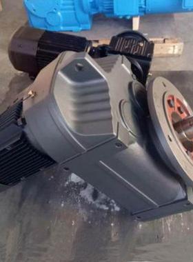 圆锥斜齿圆柱齿轮减速器 泰工FF47-42.55-1.1KW减速机 承载力大