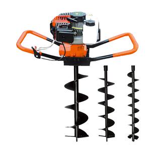 地钻挖孔机挖坑机两冲程大功率汽油打洞机农用挖坑机钻头果园专用