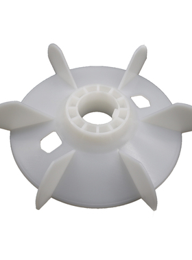 塑料风叶3KW7.5KW11kw电机风叶加厚风扇叶Y132160Y180 电动机风叶