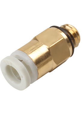 品质3D印表机配件Reprap 远程挤出机用气动接头配4*2mm管子M6螺纹