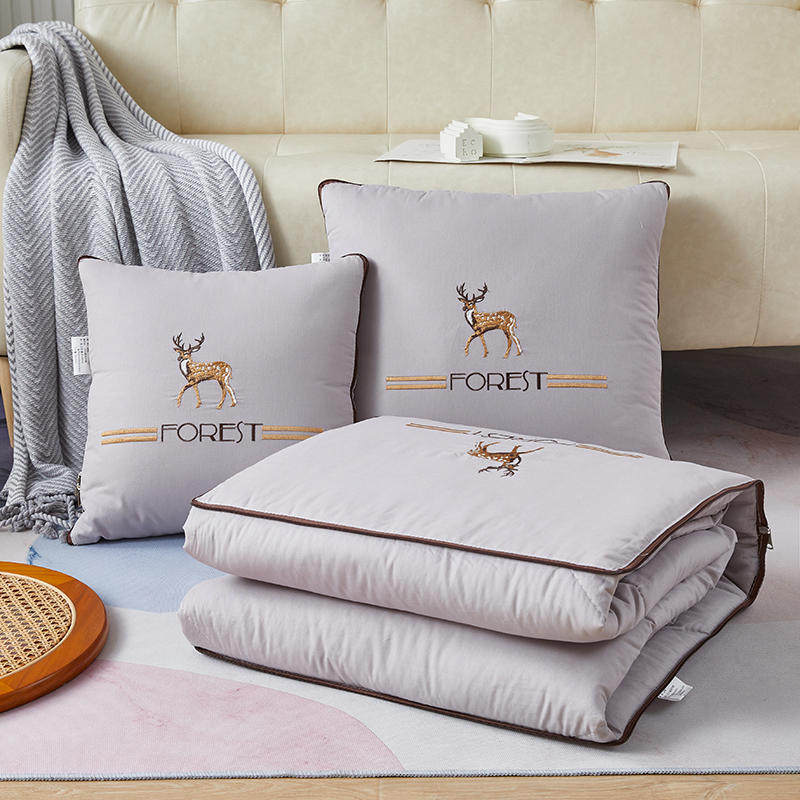 汽车抱枕被子两用纯棉夏季车载午休全棉枕头毯子二合一午睡空调被,居家布艺,抱枕被,淘宝优惠券,粉丝福利购,淘宝优惠卷