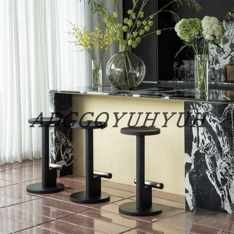 中古实木铁艺吧台椅吧椅简约家用吧台凳餐凳高脚凳酒吧高脚椅圆凳,商业/办公家具,酒吧椅,淘宝优惠券,粉丝福利购,淘宝优惠卷