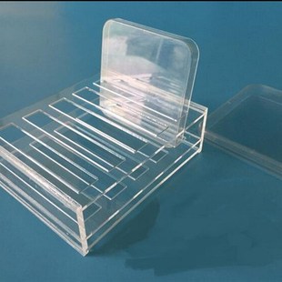5孔培养皿架 10*10cm方形培养皿架100*100mm方形有机玻璃培养皿架