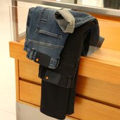 高端 时尚 柜6900n 意式 酵洗四面弹 男士 简约百搭小直筒牛仔长裤