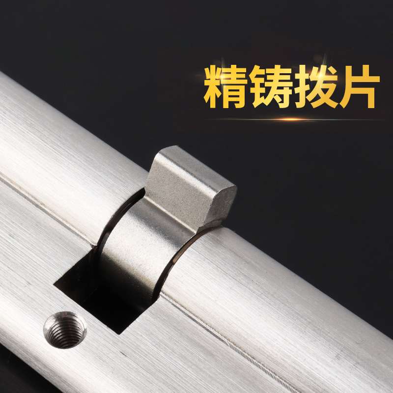 玥玛家用通用型防盗门锁芯c级不锈钢锁芯家用大门 机械门锁芯
