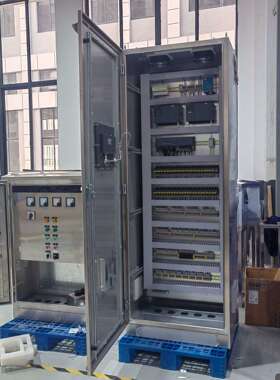 1500冗余系统组态 编程调试 污水厂控制柜 自来水厂控制柜 PLC柜